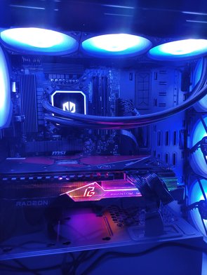 Gaming PC Ansicht Motherboard